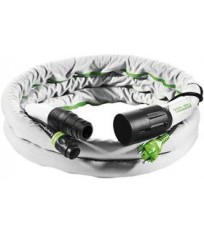 Tuyau d'aspiration plug-it D 27/22x3,5m- antistatique lisse