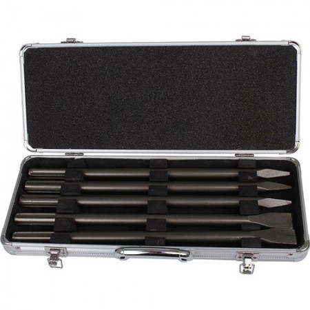 Coffret SDS-Max 3 pointes + 2 burins 400mm MAKITA