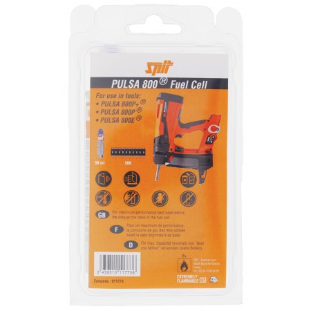 Blister 2 cartouches Gaz P800 SPIT