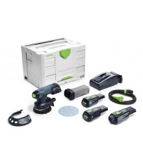 Ponceuse excentrique sans fil ETSC 125 Li 3,1-Set FESTOOL