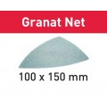 Abrasifs maillé Granat NETS STF DELTA 100 x 150 mm  FESTOOL