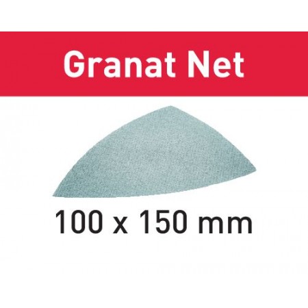 Abrasifs maillé Granat NETS STF DELTA 100 x 150 mm  FESTOOL