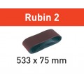Bandes abrasives Rubin 533x75 mm pour bois FESTOOL