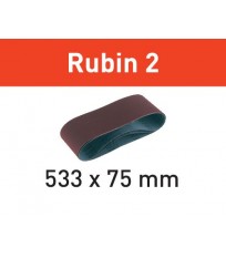 Bandes abrasives Rubin 533x75 mm pour bois FESTOOL