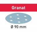 Abrasifs Granat D90 mm pour enduits, apprêts, laques FESTOOL