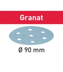 Abrasifs Granat D90 mm pour enduits, apprêts, laques FESTOOL