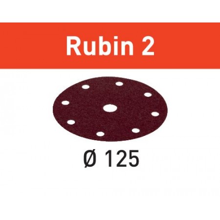 Abrasifs Rubin D125 mm pour bois FESTOOL