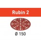 Disque abrasifs Rubin D150 mm pour bois FESTOOL