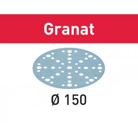 Abrasifs Granat D150 mm pour enduits, apprêts, laques FESTOOL