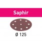 Disque abrasifs Saphir D125 mm pour surfaces dures FESTOOL
