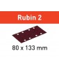 Abrasifs Rubin 80 x 133 mm pour bois FESTOOL