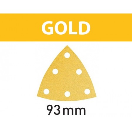 Triangle GOLD,auto-grippant 6 trous MIRKA
