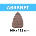 Triangle abrasif MIRKA ABRANET 100x152 mm