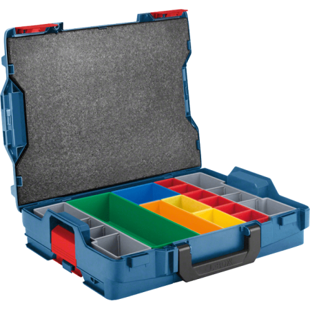 Coffret de transport L-BOXX 102 + set de casiers inset box 13 pièces Professional