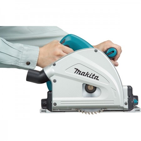 Scie plongeante SP6000J 1300W Ø165 mm coffret MakPac + Rail de guidage MAKITA