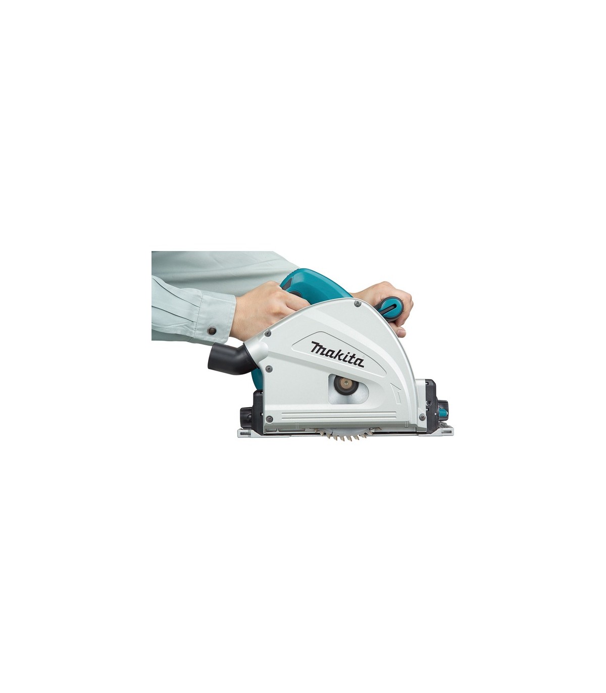 Makita SP6000J Scie Plongeante 1300 W Ø 165 mm + rail de guidage