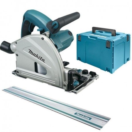 Scie plongeante SP6000J 1300W Ø165 mm MakPac + Rail de 1400 MAKITA