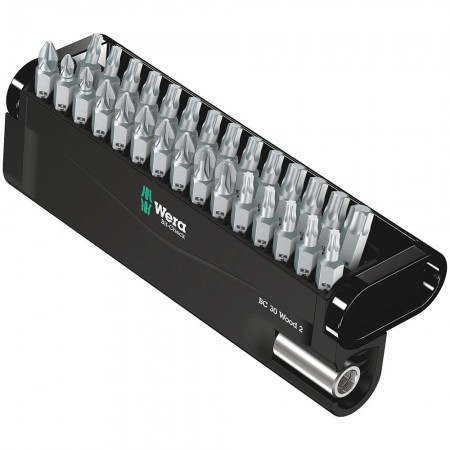 Coffret de 29 embouts Impaktor + 1 porte embout "Bit-Check 30 Impacktor 2" WERA