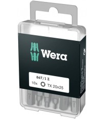 Boite de 10 embouts de vis TORX SB WERA