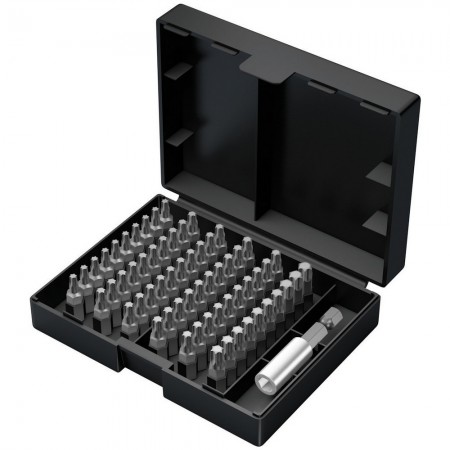 Coffret de 60 embouts et 1 porte embouts "Bit-Safe 61 Universal 4" WERA