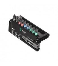 Coffret de 9 embouts de vissage + 1 Porte embout "Bit-Check 10 Impaktor 1 SB" WERA