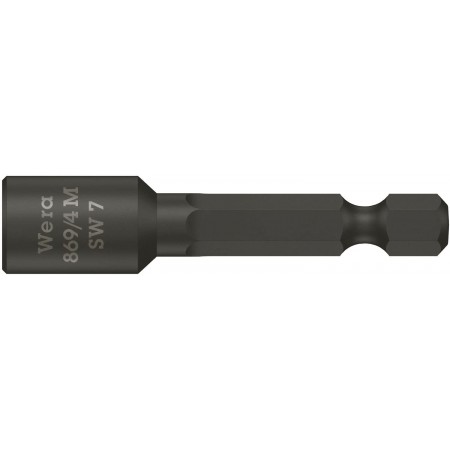 Douille 1/4" six pans magnétique SW WERA