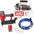 Pack cloueur pneumatique FIP18 + Compresseur discret AC4504 + Accessoires - SENCO