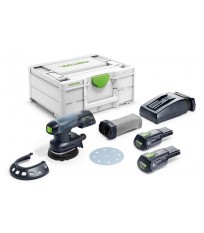 Ponceuse excentrique sans fil ETSC 125 Li 3,1-Plus FESTOOL