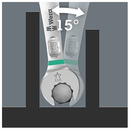 Set de 11 clefs mixtes "6003 Joker 11 Set 1" - WERA
