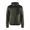 Veste tricotée à capuche BLAKLADER