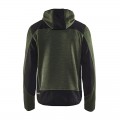 Veste tricotée à capuche BLAKLADER