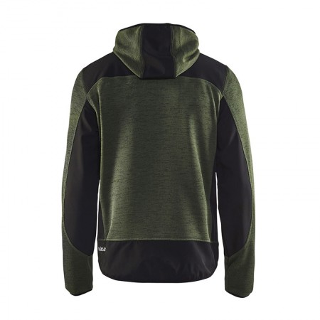 Veste tricotée à capuche BLAKLADER