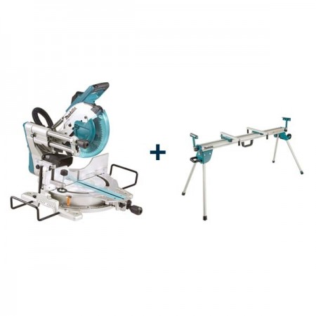 Pack Scie radiale LS1019L + établie DEAWST07 - MAKITA