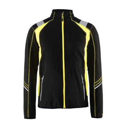 Veste micropolaire à détails fluo BLAKLADER