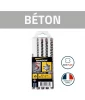 Set de 5 forets béton Booster Plus SDS Plus DIAGER