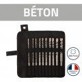 Coffret de 10 forets béton booster plus SDS Plus - DIAGER