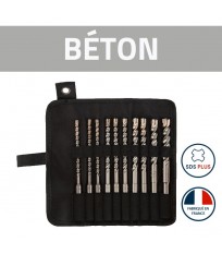 Coffret de 10 forets béton booster plus SDS Plus - DIAGER
