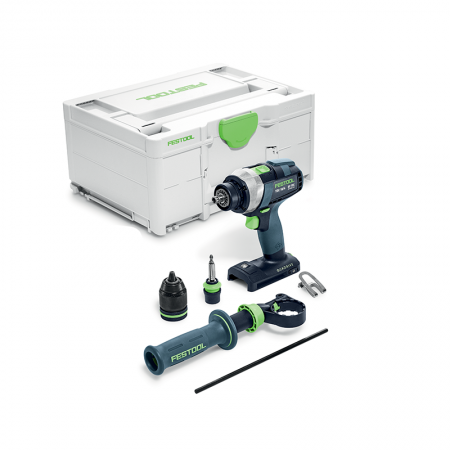 Perceuse-visseuse sans fil QUADRIVE TDC 18/4 I-Basic FESTOOL