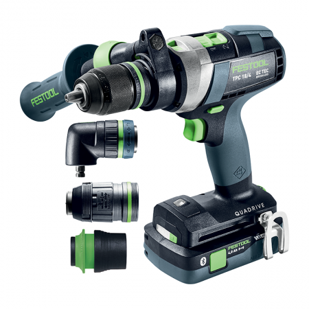  Perceuse-visseuse à percussion sans fil TPC 18/4 5,2/4,0 I-Set/XL-SCA FESTOOL