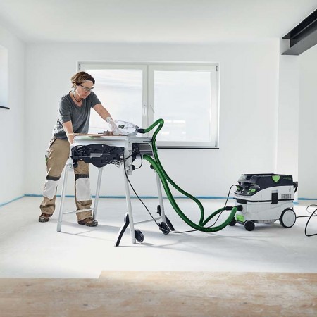 Scie semi-stationnaire PRECISIO CS 50 EBG-Set FESTOOL 