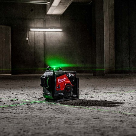Laser 3 lignes vert 360° M12 3PL - MILWAUKEE