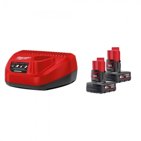 Pack NRJ 12V  M12 NRG-402 MILWAUKEE