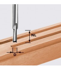 Fraise à profiler HW en carbure avec arête de base D8 FESTOOL