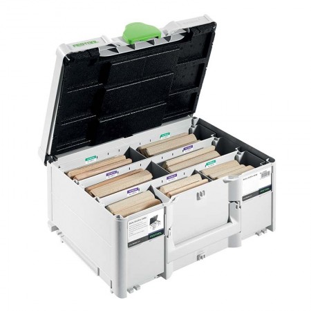 Assortiment de DOMINO XL en hêtre DS/XL D12/D14 128 BU FESTOOL