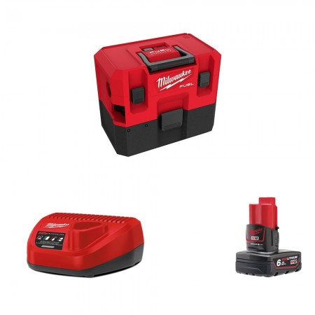 Aspirateur eau et poussière 12V FVCL-0 Milwaukee