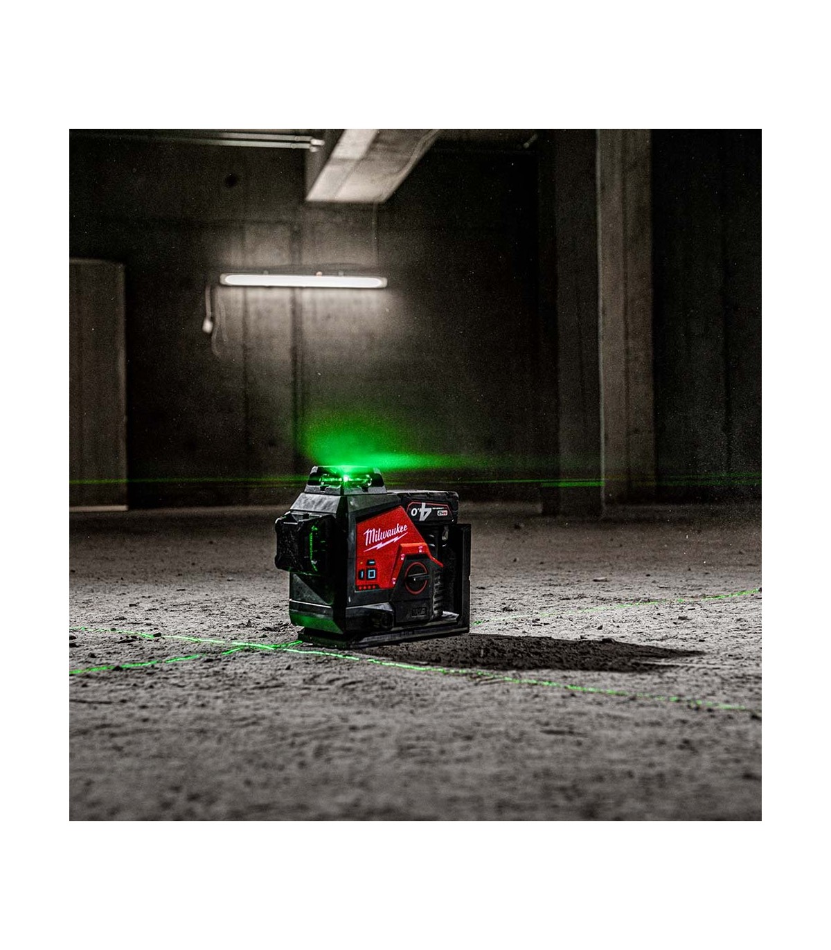 Laser 3 lignes vert 360° M12 3PL - MILWAUKEE