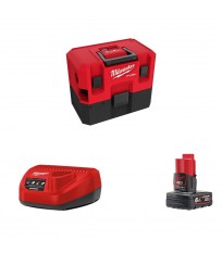Aspirateur eau et poussière 12V FVCL-0 Milwaukee