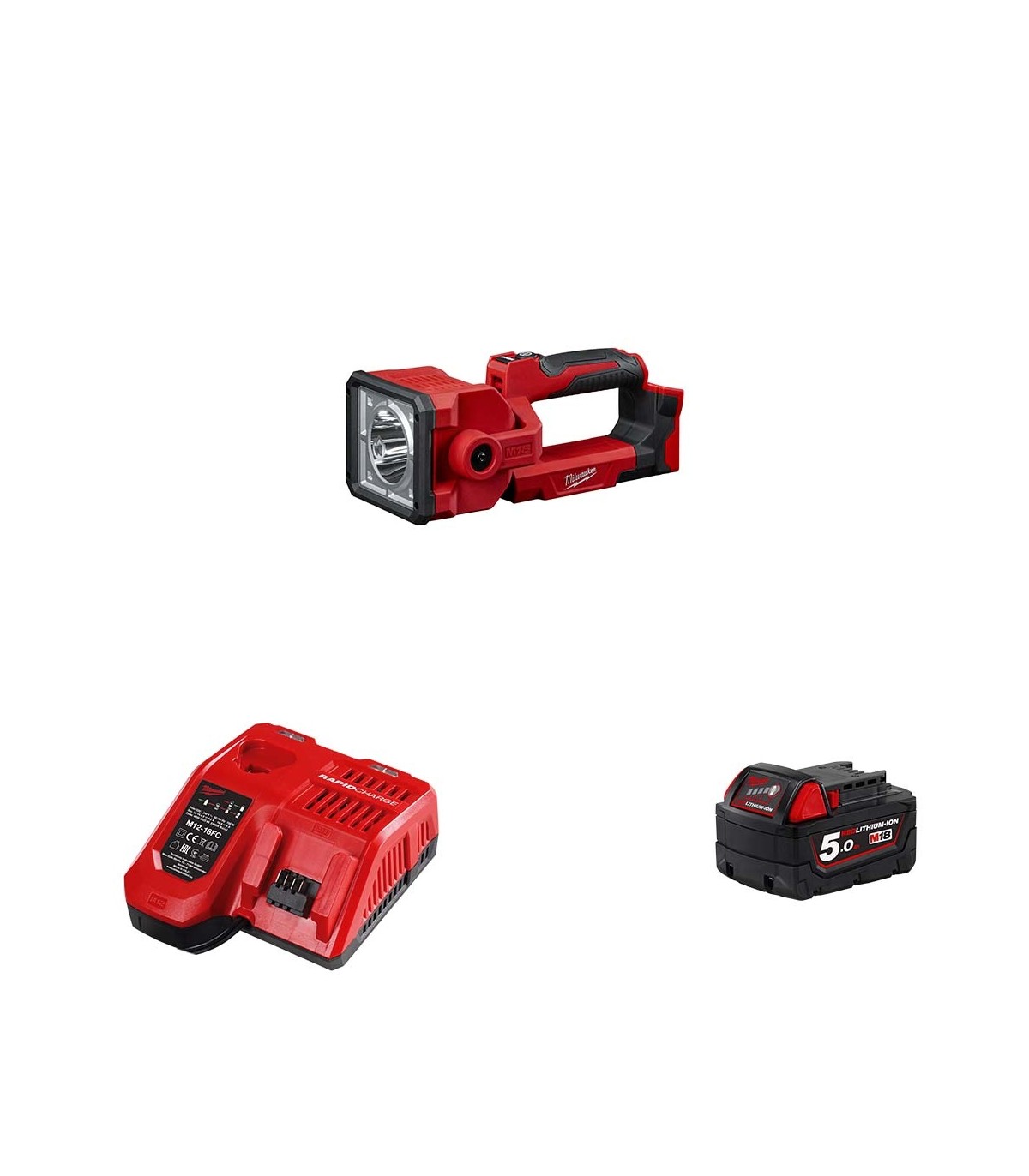 Lampe longue portée M18 SLED-0 - MILWAUKEE