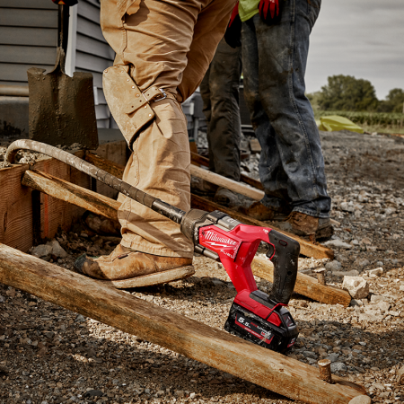 Aiguille vibrante sans fil 1,2m MILWAUKEE