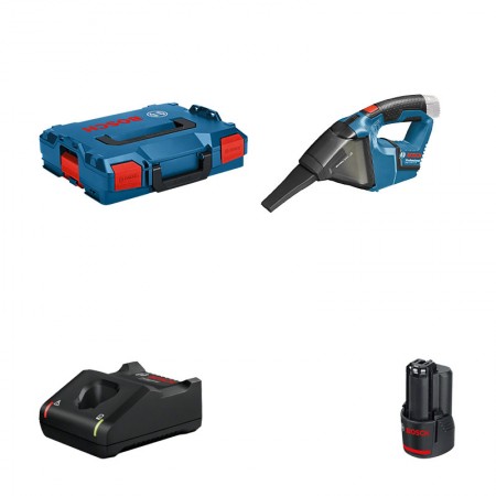 Aspirateur GAS 12V + 1 batterie 12V 3 Ah + 1 chargeur GAL 12V-40 BOSCH